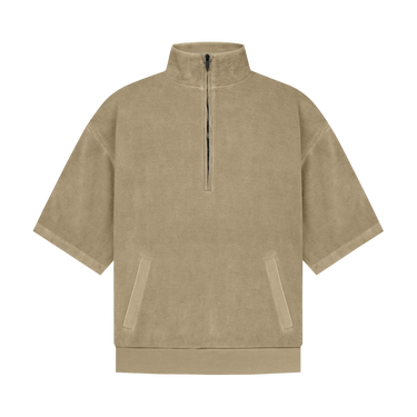 Fear of God Essentials Velour Mockneck 'Oak'