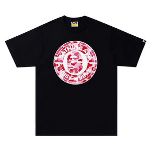 BAPE ABC Camo Busy Works Tee 'Black/Pink'