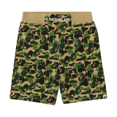 BAPE ABC Camo Sweat Shorts 'Green'