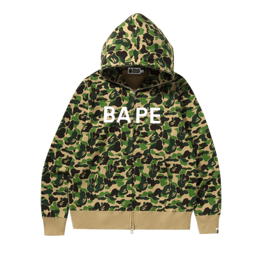 BAPE ABC Camo Full Zip Hoodie 'Green'
