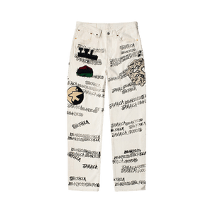 Stussy x Denim Tears x Our Legacy TTL 501 Jean 'White'