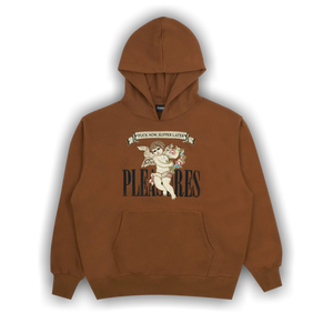 Pleasures Suffering Hoodie 'Rust'