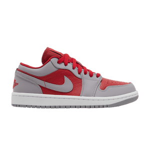 Wmns Air Jordan 1 Low SE 'Split - Gym Red Cement Grey'