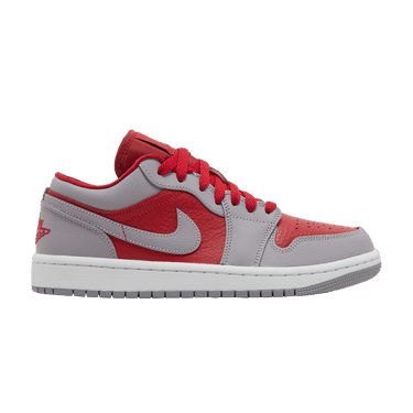 Wmns Air Jordan 1 Low SE 'Split - Gym Red Cement Grey'