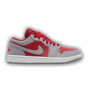 Wmns Air Jordan 1 Low SE 'Split - Gym Red Cement Grey'