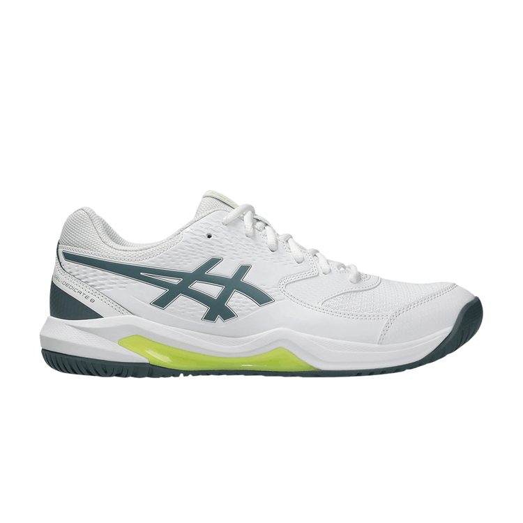 ASICS GEL-Dedicate 8 2E Wide 'White Ironclad' 1041A410 108