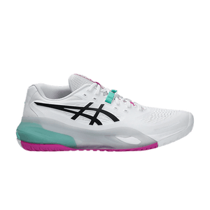 ASICS Gel Resolution X 2E 'Wide White Aurora Green'
