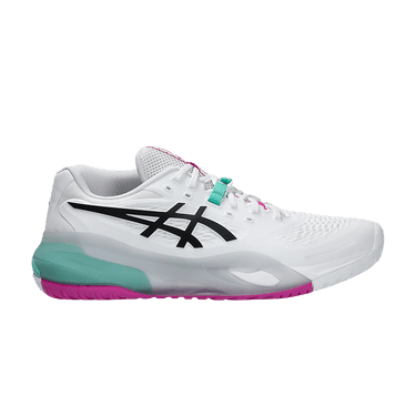 ASICS Gel Resolution X 2E 'Wide White Aurora Green'