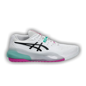 ASICS Gel Resolution X 2E 'Wide White Aurora Green'
