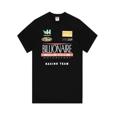 Billionaire Boys Club Racing Team T-Shirt 'Black'