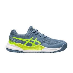 Asics Gel Resolution 9 GS 'Steel Blue Hazard Green'