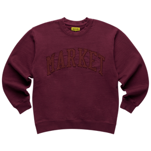 Market Vintage Wash Crewneck 'Crimson'