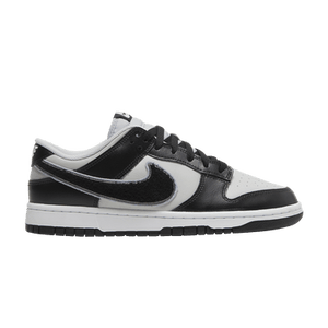 Nike Dunk Low 'Chenille Swoosh - Black Grey Fog'