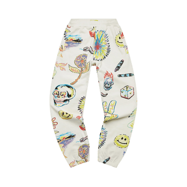 Market Smiley Coloring Book Aop Sweatpants 'Cream'