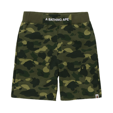 BAPE Color Camo Sweatshorts 'Green'