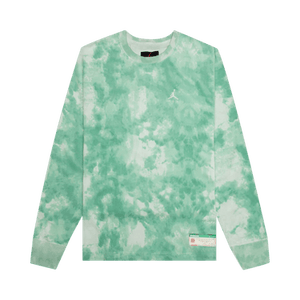 Air Jordan x J Balvin Long-Sleeve Tee 'Jade Aura/Enamel Green'