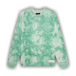 Air Jordan x J Balvin Long-Sleeve Tee 'Jade Aura/Enamel Green'