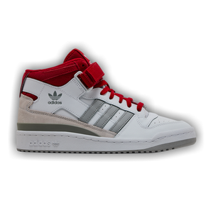 adidas Forum Mid 'White Scarlet'