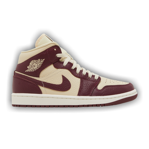Wmns Air Jordan 1 Mid SE 'Split - Beach Cherrywood'
