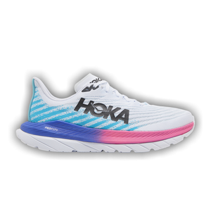 HOKA Mach 5 'White Scuba Blue'