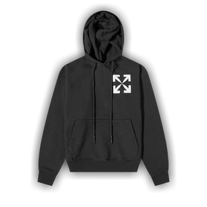 Off-White Arrows Print Hoodie 'Black'
