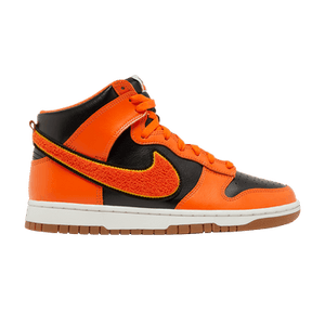 Nike Dunk High 'Chenille Swoosh - Safety Orange'