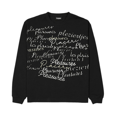 Pleasures Shatter Long-Sleeve Shirt 'Black'
