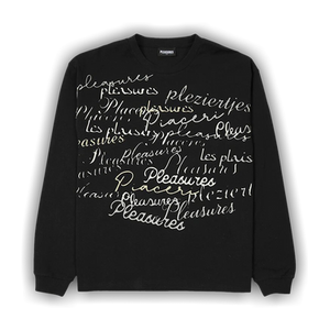 Pleasures Shatter Long-Sleeve Shirt 'Black'