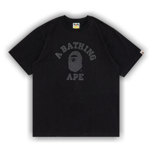 GOAT Exclusive BAPE College Tee In Black