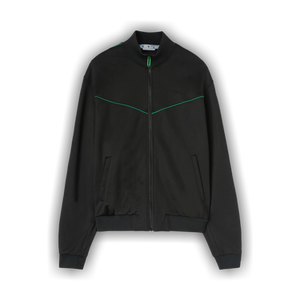 Off-White OW Face Band Slim Track Top 'Black'