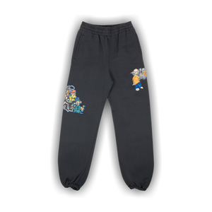 Off-White Graff Pupp Slim Sweatpants 'Outer Space'