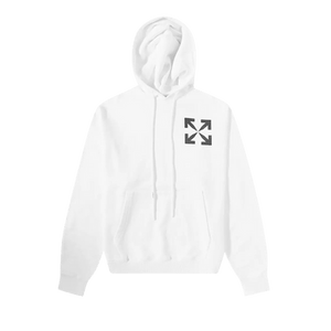 Off-White Single Arrow Over Hoodie 'White/Black'