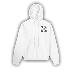 Off-White Single Arrow Over Hoodie 'White/Black'