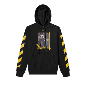 Off-White Diag Arrow Slim Hoodie 'Black/White'