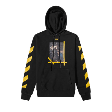 Off-White Diag Arrow Slim Hoodie 'Black/White'