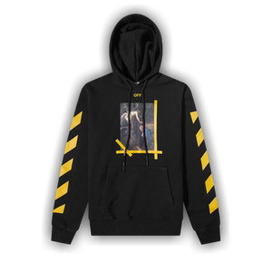 Off-White Diag Arrow Slim Hoodie 'Black/White'