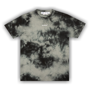 Off-White Arrow Tie Dye Slim Short-Sleeve Tee 'Grey/White'