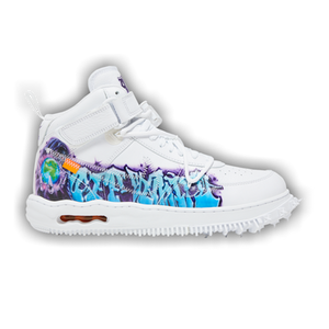 Off-White x Nike Air Force 1 Mid SP Leather 'Graffiti'