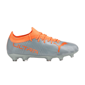 Puma Ultra 2.4 FG AG Jr 'Diamond Silver Neon Citrus'