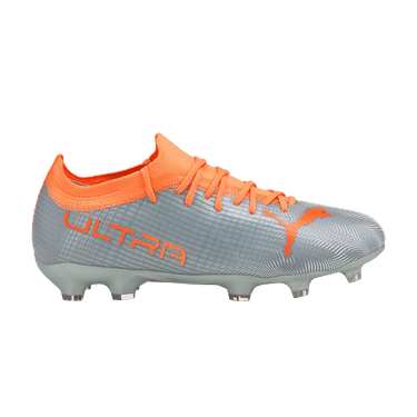 Puma Ultra 2.4 FG AG Jr 'Diamond Silver Neon Citrus'