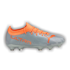 Puma Ultra 2.4 FG AG Jr 'Diamond Silver Neon Citrus'