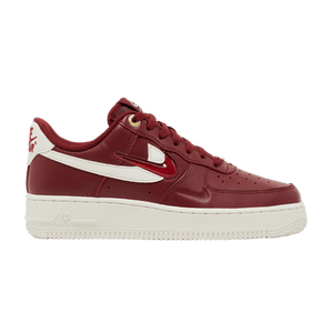Nike Wmns Air Force 1 '07 Premium 'History of Logos - Team Red'