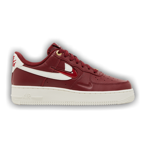 Nike Wmns Air Force 1 '07 Premium 'History of Logos - Team Red'