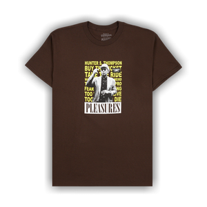 Pleasures No Smoking T-Shirt 'Brown'