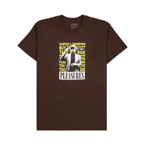 Pleasures No Smoking T-Shirt 'Brown'