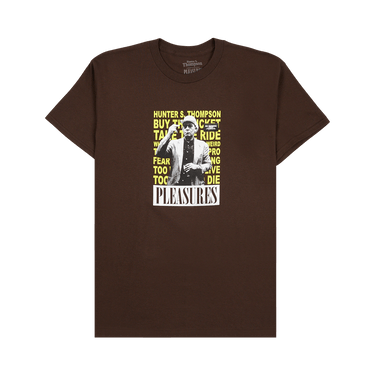 Pleasures No Smoking T-Shirt 'Brown'