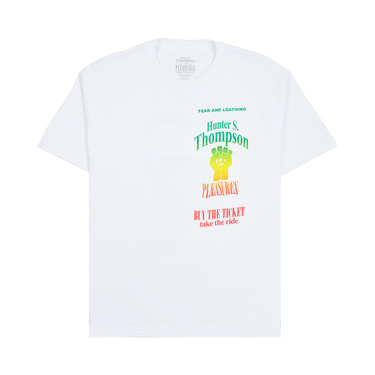 Pleasures Take The Ride T-Shirt 'White'