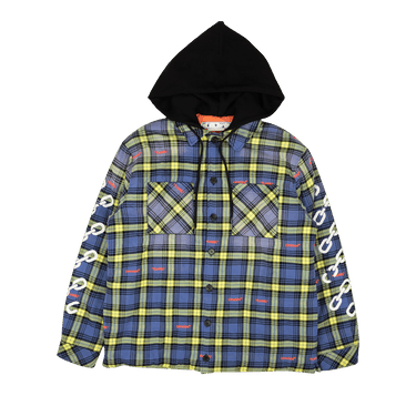 Off-White Arrow Logo Jacket 'Dusty Blue'