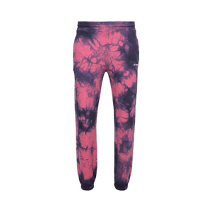 Off-White Diag Tie Dye Slim Sweatpant 'Fuschia/White'