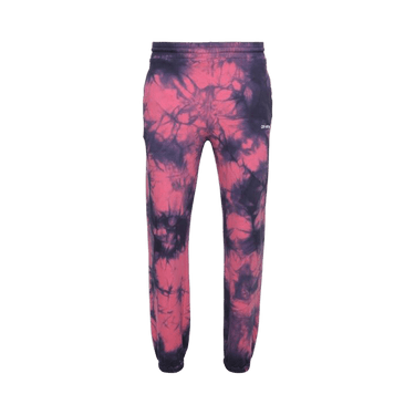 Off-White Diag Tie Dye Slim Sweatpant 'Fuschia/White'
